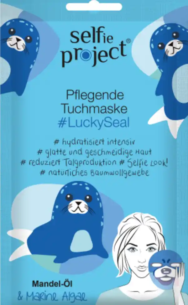 Bild 1 von Selfie Project pflegende Tuchmaske #LuckySeal