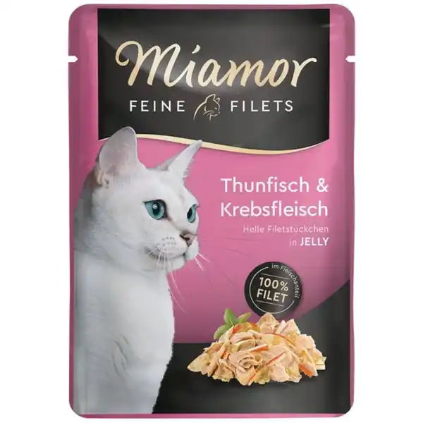 Bild 1 von Miamor Feine Filets in Jelly Thun & Krebs 24x100g