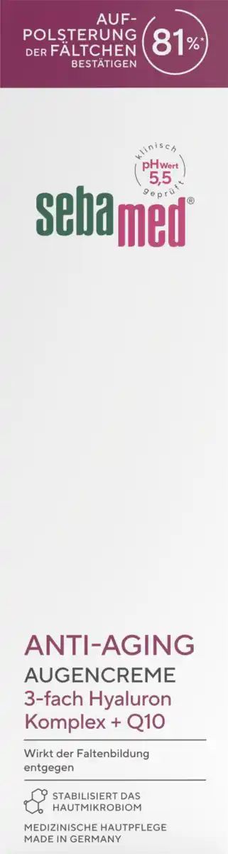 Bild 1 von sebamed Anti-Aging Augencreme, 15 g