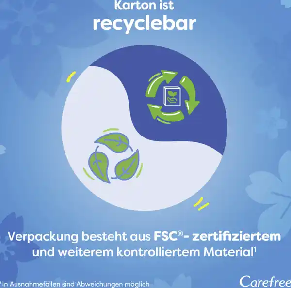 Bild 4 von Carefree Slipeinlagen Cotton Feel Flexiform