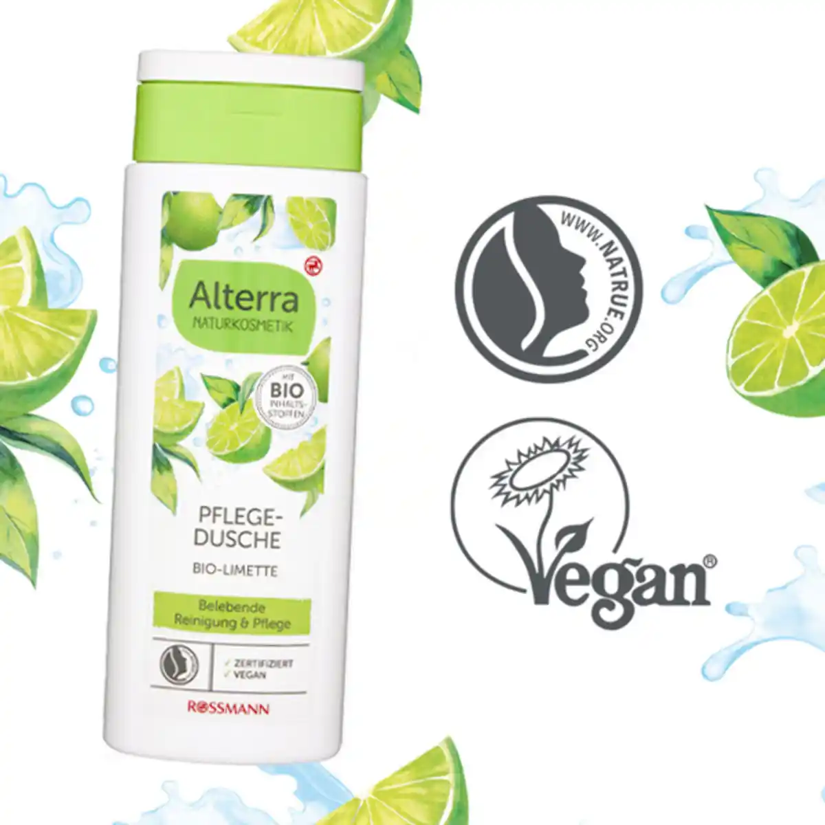 Bild 2 von Alterra NATURKOSMETIK Pflegedusche Bio-Limette, 250 ml