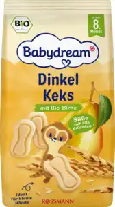 Babydream Bio Dinkelkeks mit Bio Birne, 125 g