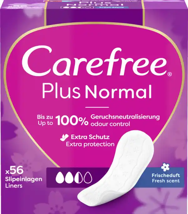 Bild 1 von Carefree Slipeinlagen Plus Normal Frischeduft