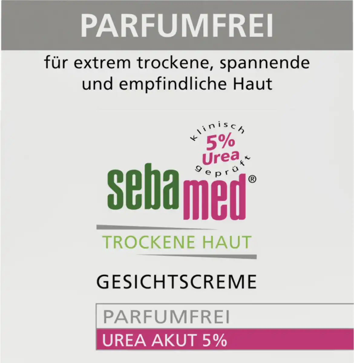 Bild 1 von sebamed Gesichtscreme parfumfrei, 50 ml