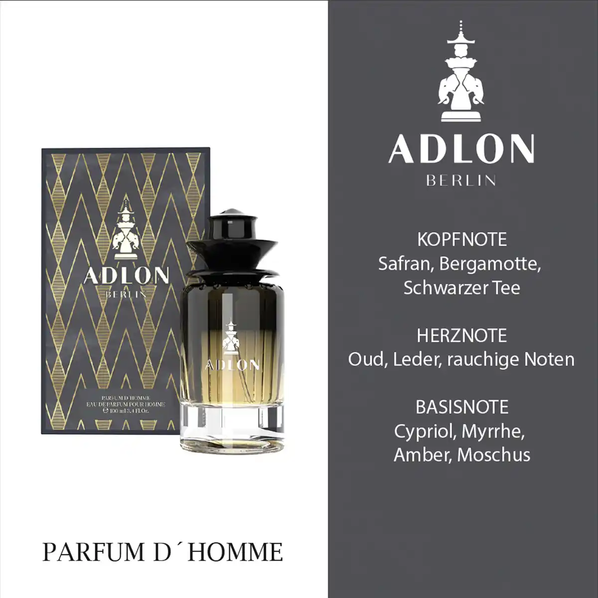 Bild 3 von Adlon Parfum d'Homme, EdP 100 ml