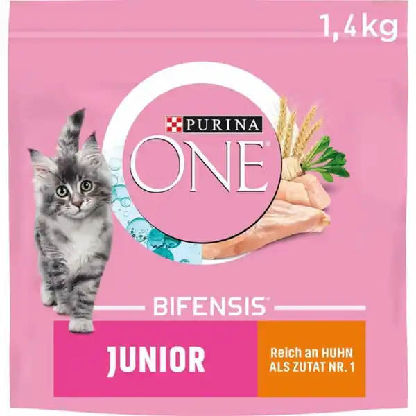 Bild 1 von PURINA ONE BIFENSIS JUNIOR 1-12 Huhn 1,4kg