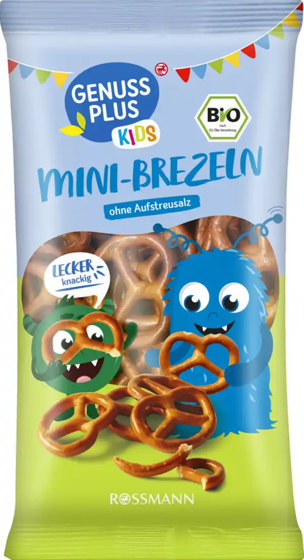 Bild 1 von GENUSS PLUS KIDS Mini-Brezeln, 75 g