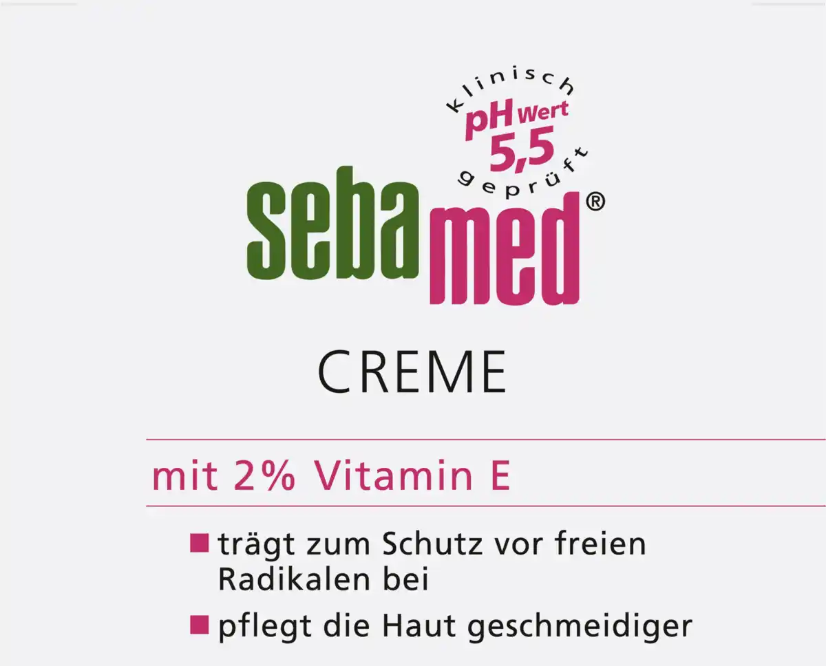 Bild 1 von sebamed Creme, 75 ml