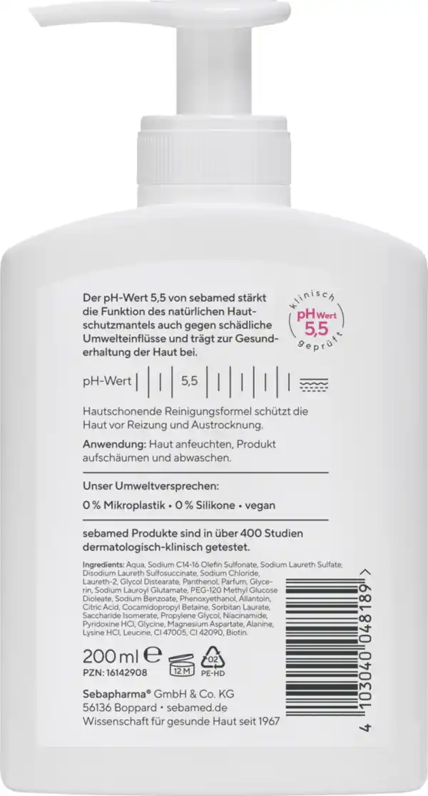 Bild 2 von sebamed Flüssig Waschemulsion, 200 ml
