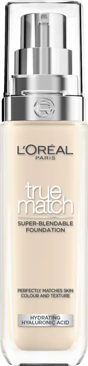 Bild 1 von L’Oréal Paris True Match Foundation 1.R/C Rose Ivory, 30 ml