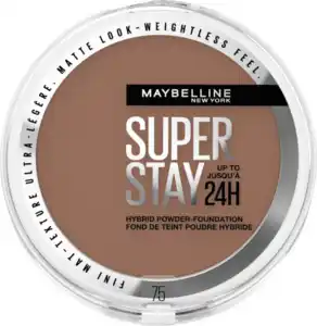 Maybelline New York Super Stay Hybrides Puder Make-Up Nr. 75, 9 g