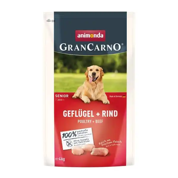 Bild 1 von animonda GranCarno Senior Geflügel + Rind 4kg