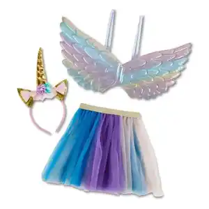 Einhorn Regenbogen Set