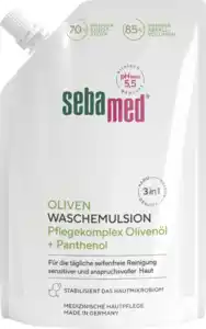 sebamed Olive Wasch-Emulsion Nachfüllbeutel, 400 ml