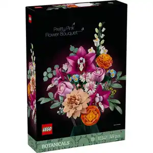 LEGO&#174; Botanicals 10342 - Sch&#246;ner Rosafarbener Blumenstrau&#223;