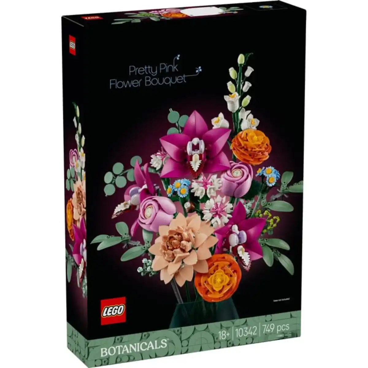 Bild 1 von LEGO® Botanicals 10342 - Schöner Rosafarbener Blumenstrauß