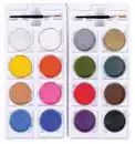 Bild 2 von Jofrika Aqua Color Palette mit 16 Farben, 9 g 16 Schminkfarben