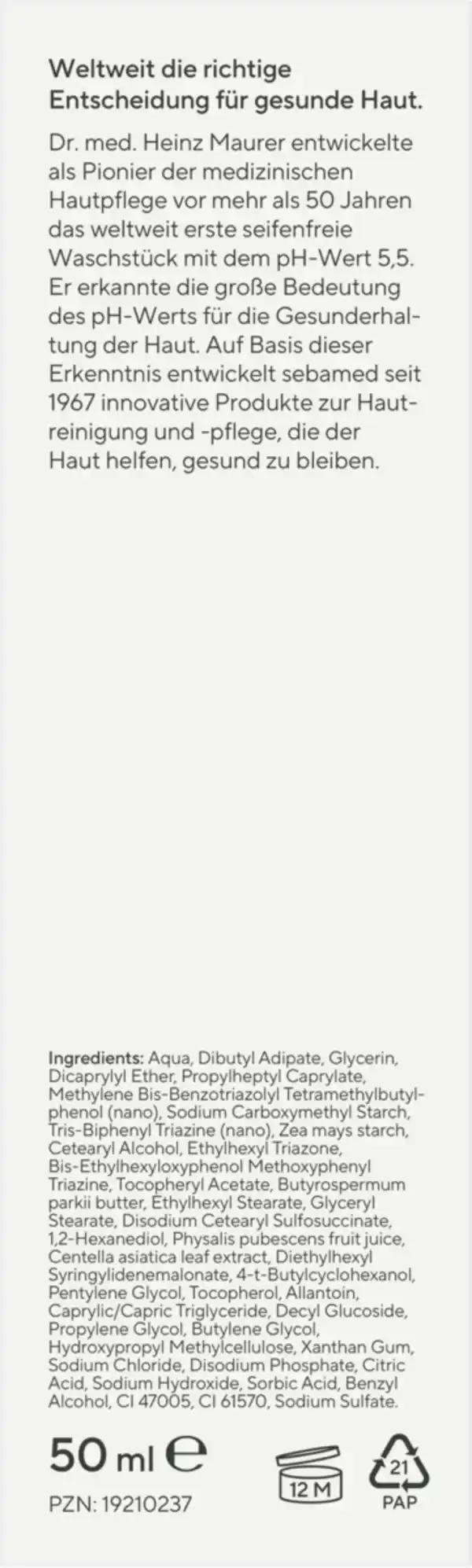 Bild 2 von sebamed Anti-Rötungen Tagespflege LSF 20, 50 ml