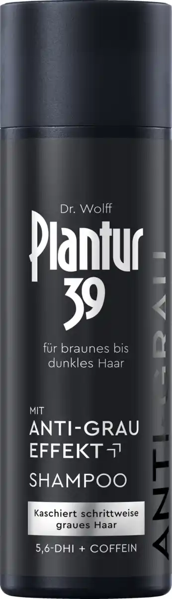Bild 1 von Dr. Wolff Plantur 39 Anti-Grau Effekt Shampoo, 200 ml