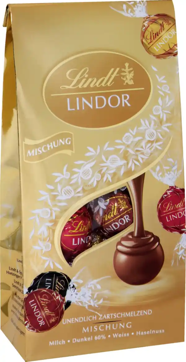 Bild 1 von Lindt Lindor Mischbeutel Gold, 99 g