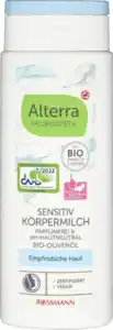 Alterra NATURKOSMETIK Sensitiv Körpermilch, 250 ml