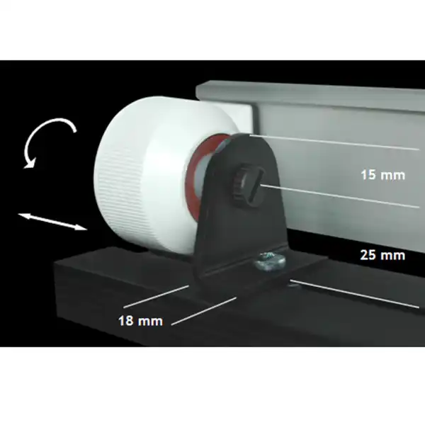 Bild 1 von GIESEMANN Adapterfassung T5/T8 für PULZAR 2 Stück T8