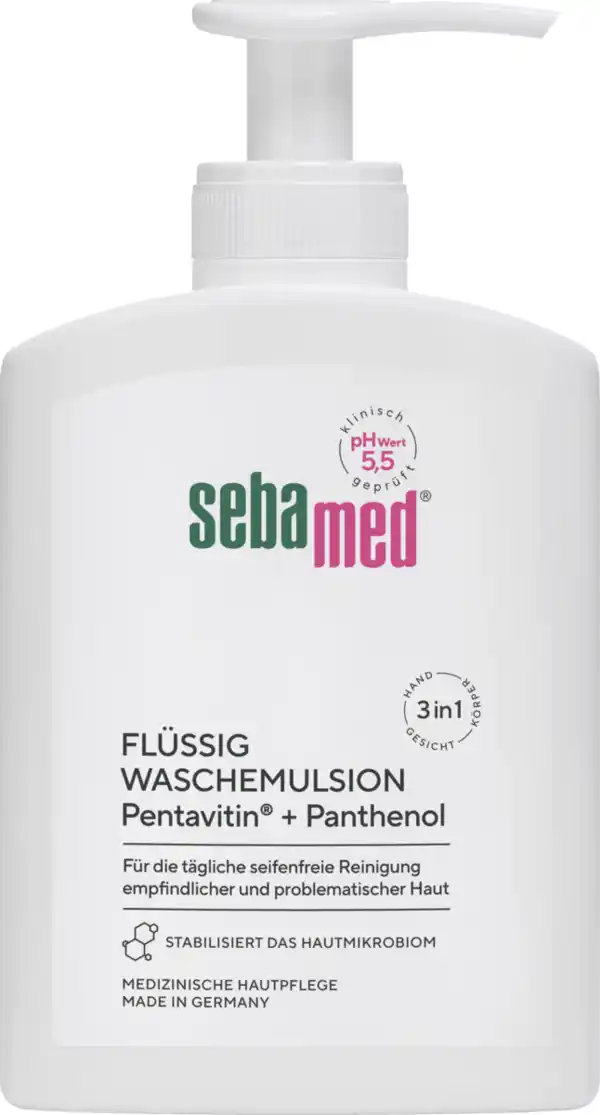 Bild 1 von sebamed Flüssig Waschemulsion, 200 ml