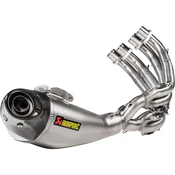 Bild 1 von Akrapovic Auspuff Komplettanlage 4-1 oK Titan für CB/CBR 650 F/R 14-20