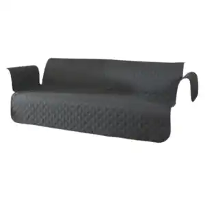 Sofaschutz, 2-Sitzer, schwarz