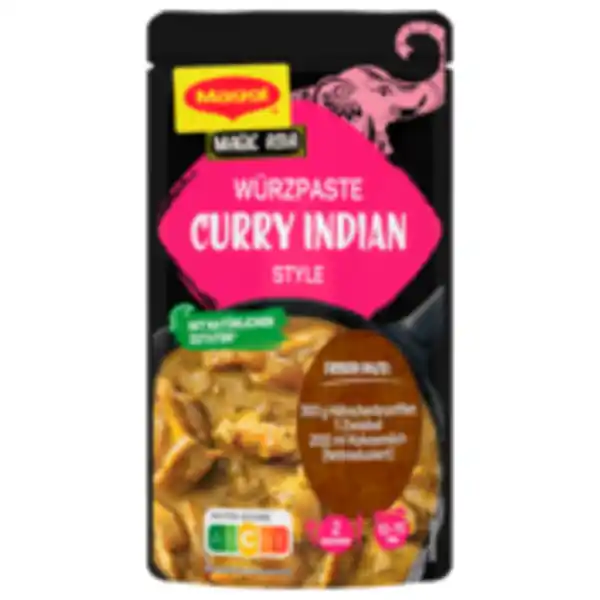 Bild 1 von Maggi Magic Asia Würzpaste Curry Indian Style