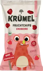 Krümel Bio Fruchtchips Erdbeere, 10 g