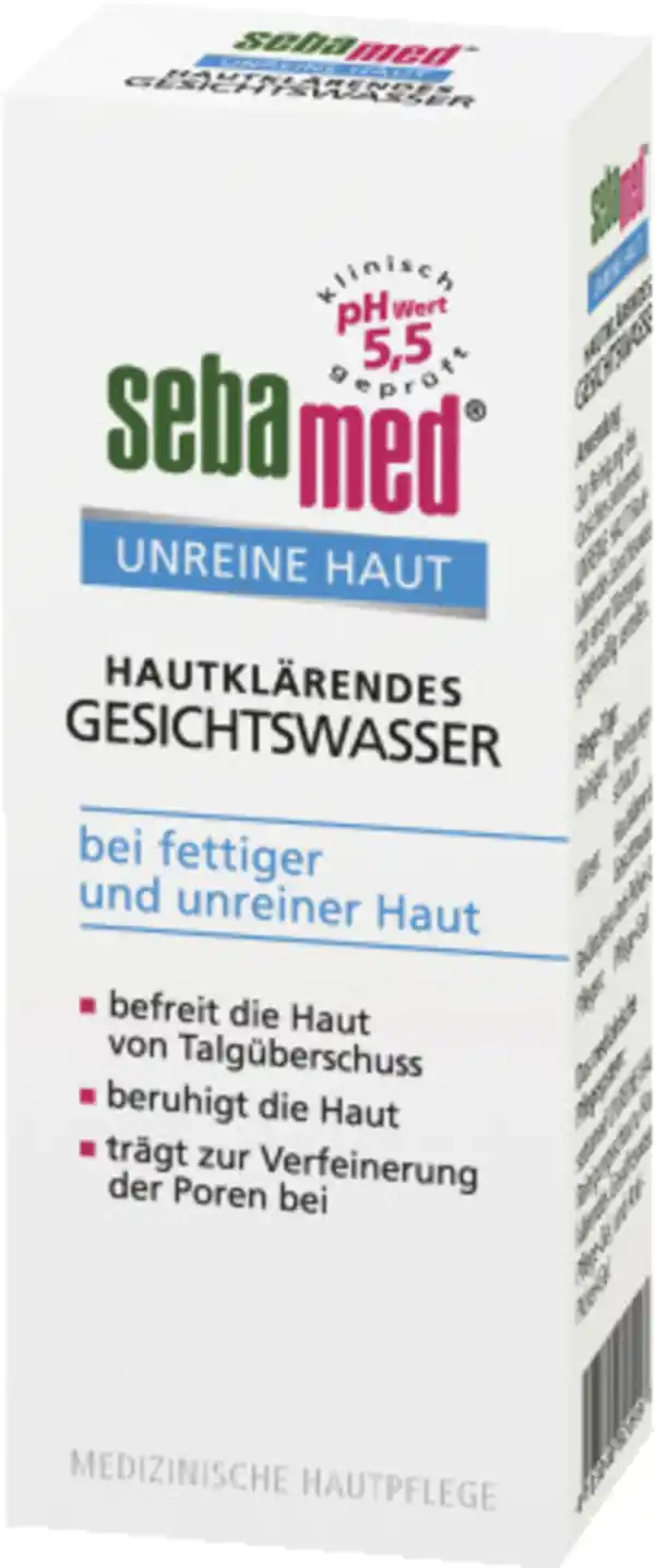 Bild 1 von sebamed Hautklärendes Gesichtswasser, 200 ml