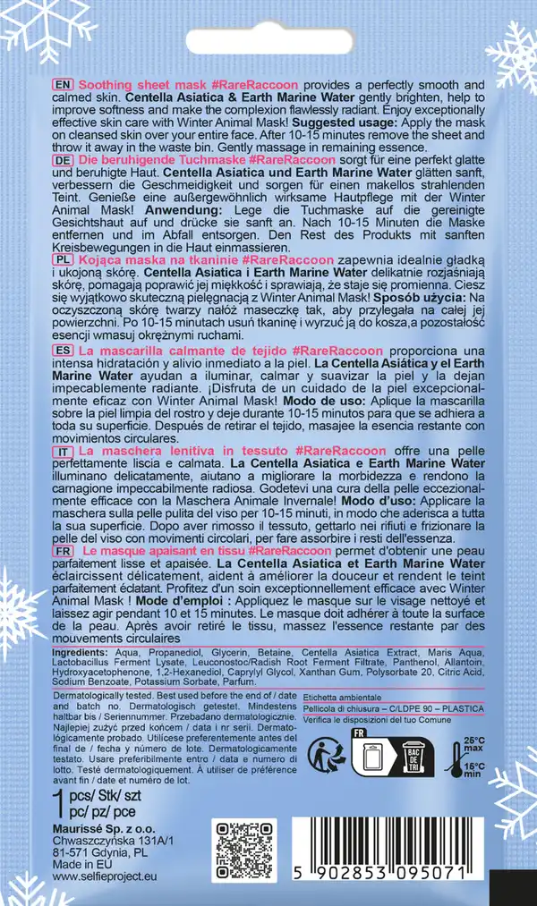 Bild 2 von Selfie Project Pflegende Tuchmaske #RareRacoon