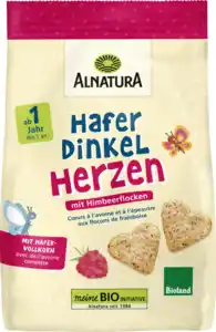 Alnatura Bio Hafer Dinkel Herzen Bioland, 125 g