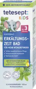 tetesept Kinder Badespaß Kinderbad Erkältungszeit, 125 ml