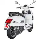 Bild 2 von Akrapovic Auspuff Slip-On Edelstahl schwarz für Vespa GTS 125 2021-