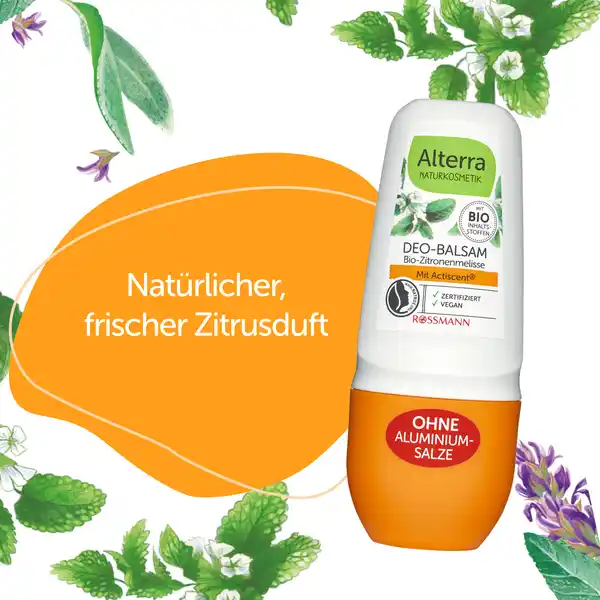 Bild 3 von Alterra NATURKOSMETIK Deo Balsam Bio-Zitronenmelisse & Bio-Salbei, 50 ml