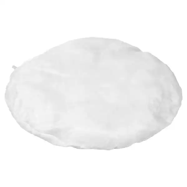 Bild 4 von ZooRoyal Kuschelbett rund für Haustiere 95 cm Pfoten grau