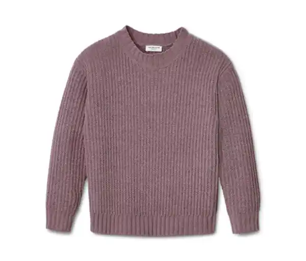 Bild 1 von Kinder-Chenille-Pullover, mauve