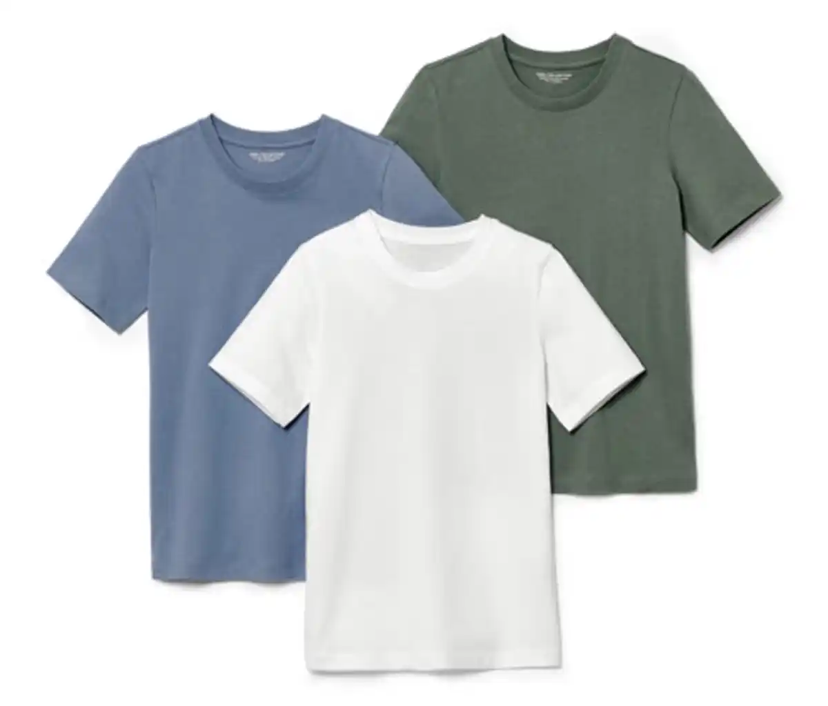 Bild 1 von 3 Kinder-T-Shirts, blau, weiß, grün