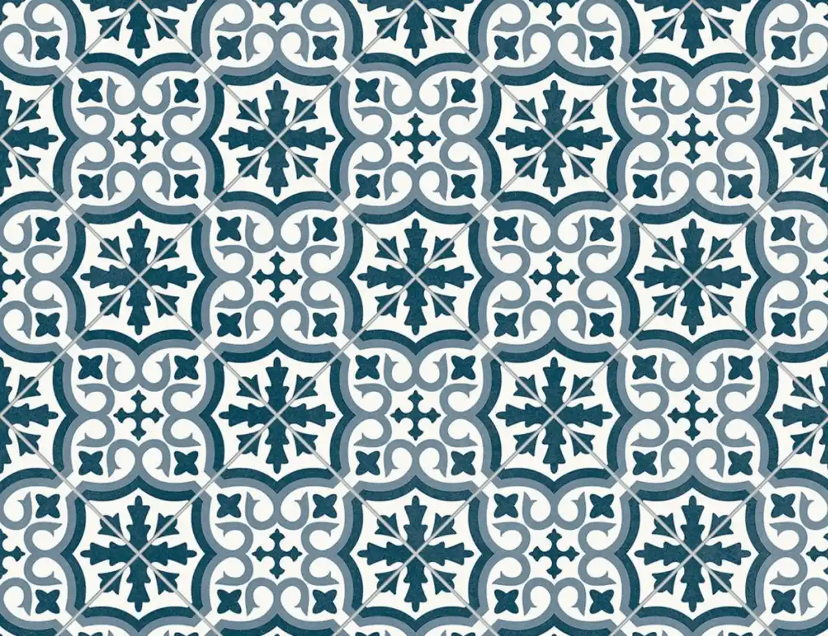 Bild 2 von PVC Orion Blau, Weiß