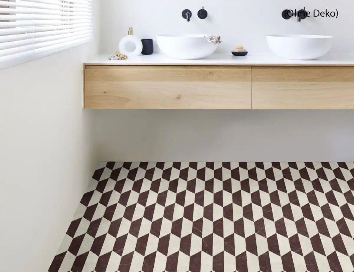 Bild 4 von PVC Calypso Tile Rot, Beige
