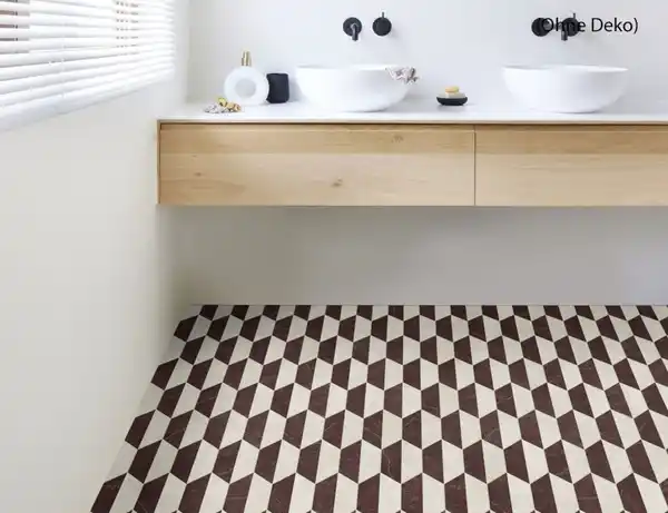 Bild 4 von PVC Calypso Tile Rot, Beige