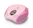 Bild 1 von Lenco »SCD-24 Boombox« CD-Player mit Radio und Kopfhöreranschluss, pink