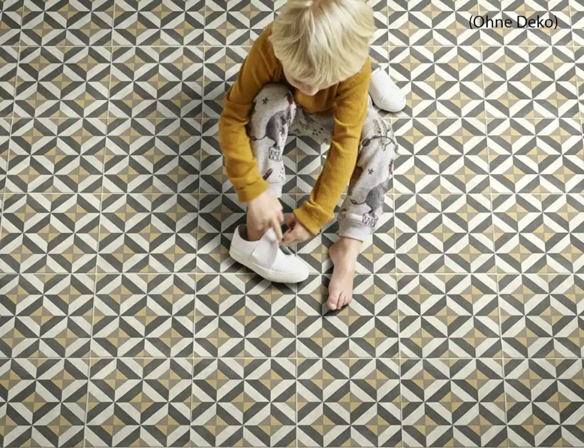 Bild 3 von PVC Orion Tile Gelb, Grau