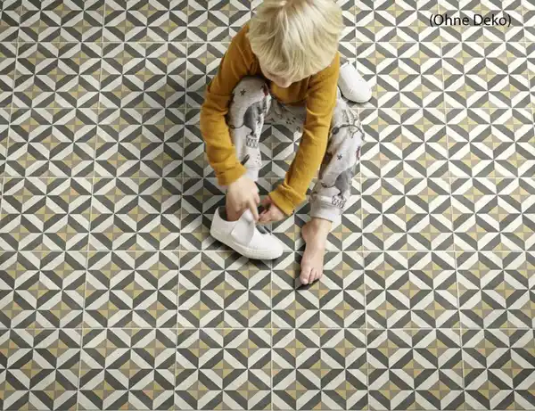 Bild 3 von PVC Orion Tile Gelb, Grau