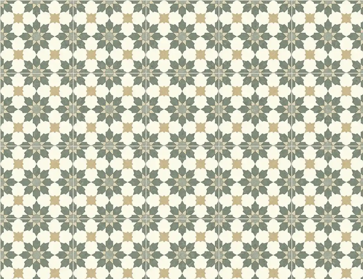 Bild 2 von PVC Artemis Grün, Beige