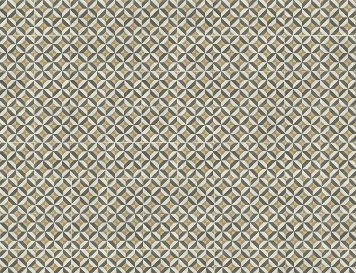 Bild 1 von PVC Orion Tile Gelb, Grau