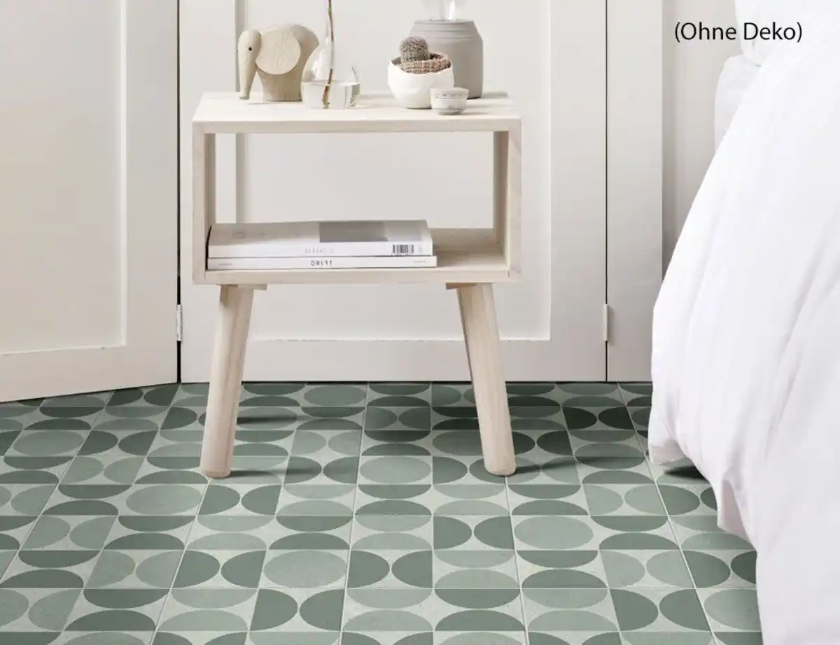 Bild 2 von PVC Calypso Tile Grau, Grün
