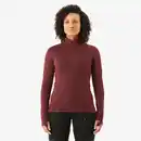 Bild 1 von FORCLAZ Merinoshirt Damen langarm Trekking - MT900